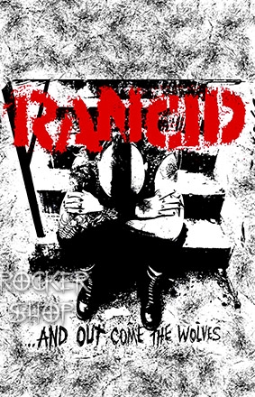 Vlajka RANCID-And Out Come The Wolves