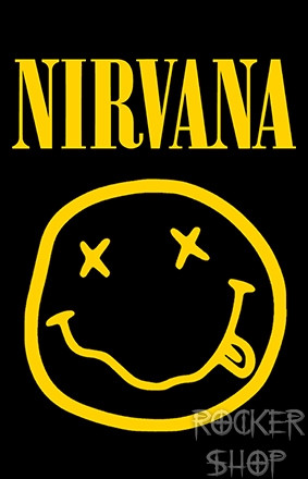 Vlajka NIRVANA-Smiley