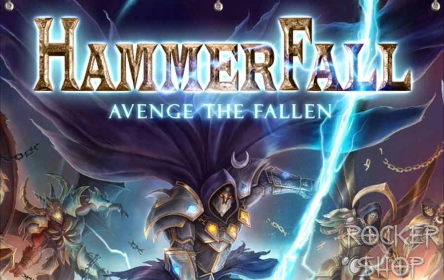 Vlajka HAMMERFALL-Avenge The Fallen