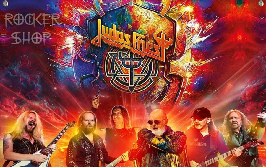 Vlajka JUDAS PRIEST-Invincible Shield