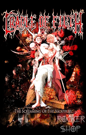 Vlajka CRADLE OF FILTH-Screaming Of The Valkyries