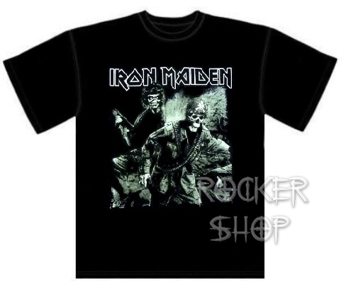 Tričko IRON MAIDEN pánske-A Matter Of Life And Death Soldiers