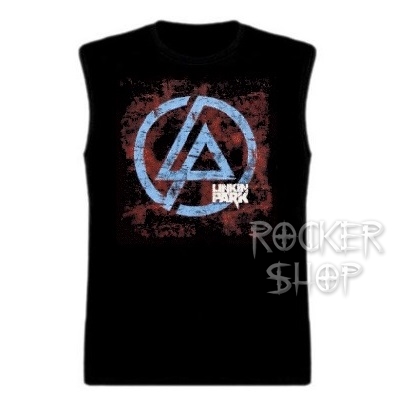 Tričko LINKIN PARK pánske-LP Logo/bez rukávov