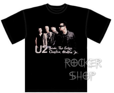 Tričko U2 pánske-Band