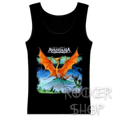 Tričko AVANTASIA dámsky top-Here Be Dragons