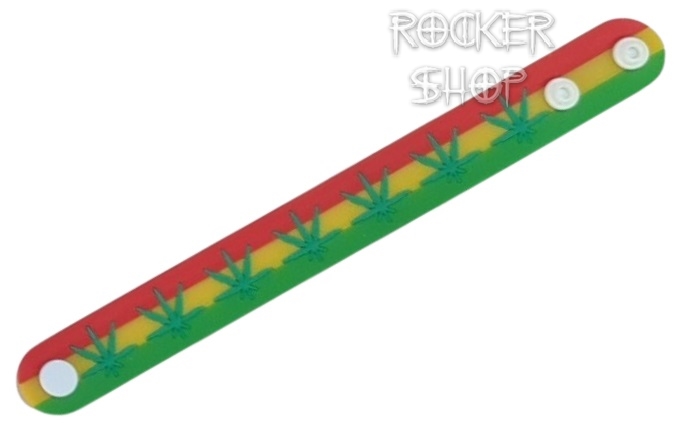 Náramok MARIJUANA-Rasta
