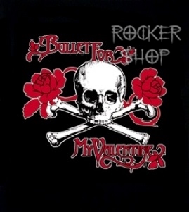 Nášivka BULLET FOR MY VALENTINE chrbtová-Skull