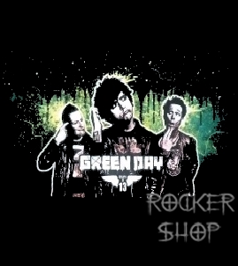 Nášivka GREEN DAY chrbtová-Band
