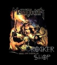 Nášivka MANOWAR chrbtová-Hell On Earth pt.III.