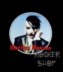 Nášivka MARILYN MANSON chrbtová-Face