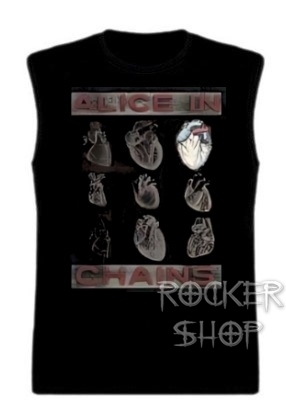 Tričko ALICE IN CHAINS pánske-Hearts/bez rukávov