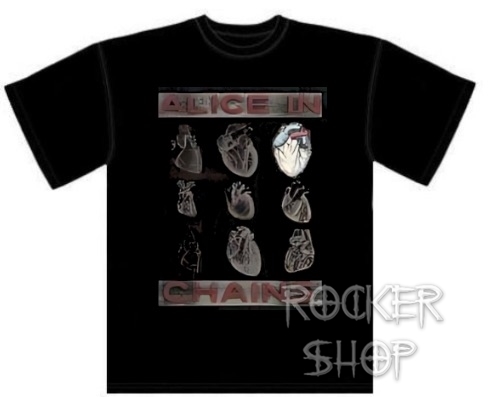 Tričko ALICE IN CHAINS pánske-Hearts