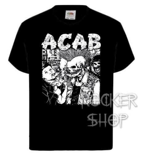 Tričko A.C.A.B. detské-Punks