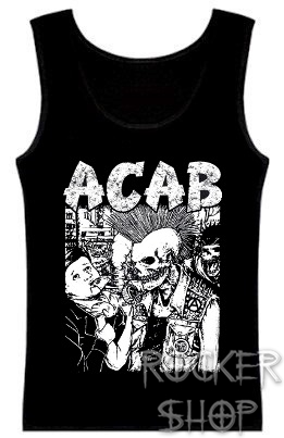 Tričko A.C.A.B. dámsky top-Punks