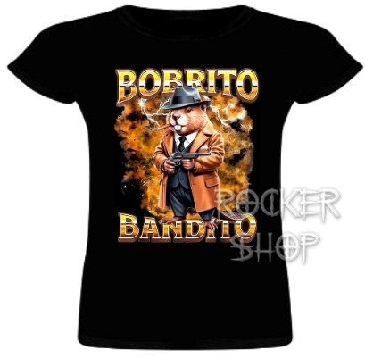 Tričko ITALIAN BRAINROT dámske-Bobrito Bandito