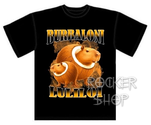 Tričko ITALIAN BRAINROT pánske-Burbaloni Luliloi