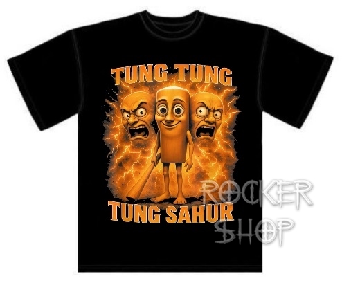 Tričko ITALIAN BRAINROT pánske-Tung Sahur