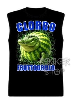 Tričko ITALIAN BRAINROT pánske-Glorbo Fruttodrillo/bez rukávov