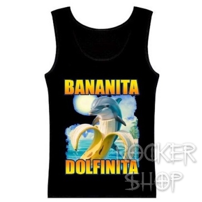 Tričko ITALIAN BRAINROT dámsky top-Bananita Dolfinita