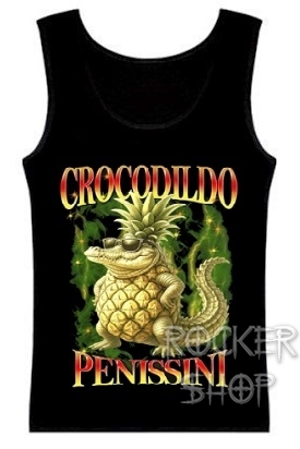 Tričko ITALIAN BRAINROT dámsky top-Crocodildo Penissini