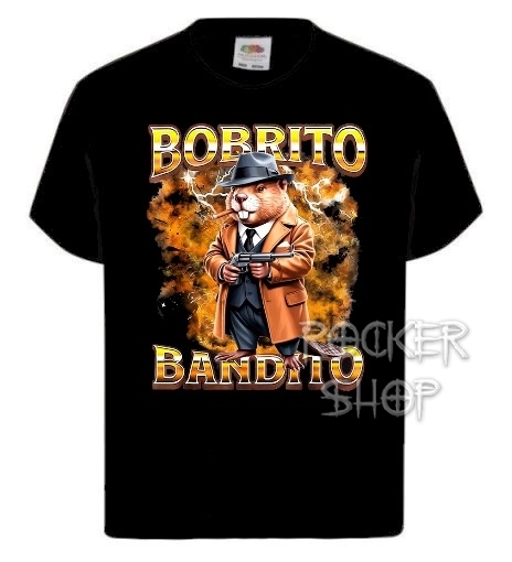 Tričko ITALIAN BRAINROT detské-Bobrito Bandito