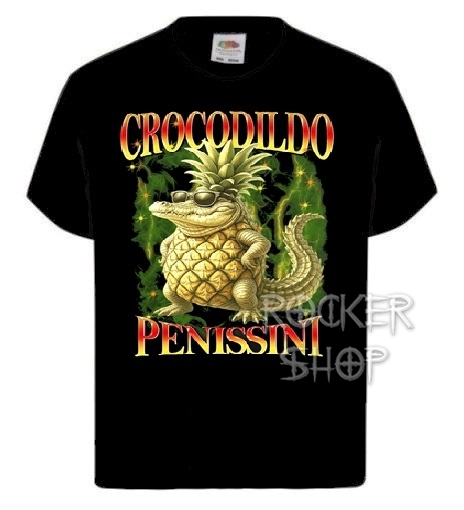 Tričko ITALIAN BRAINROT detské-Crocodildo Penissini