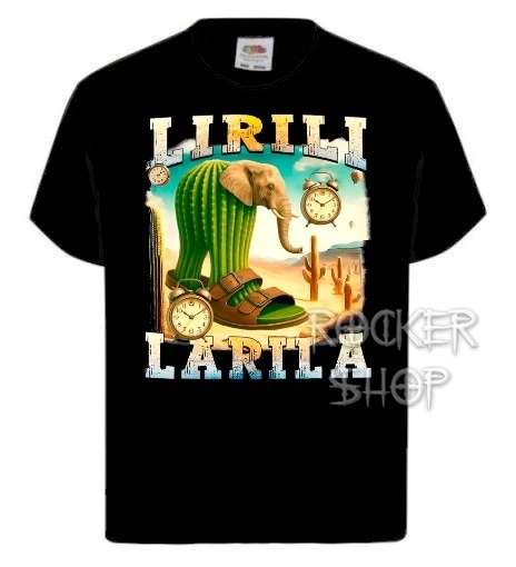 Tričko ITALIAN BRAINROT detské-Lirili Larila