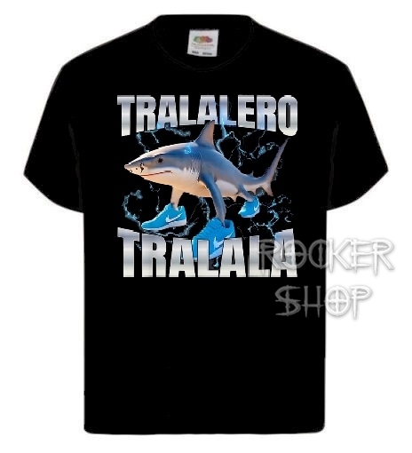 Tričko ITALIAN BRAINROT detské-Tralalero Tralala