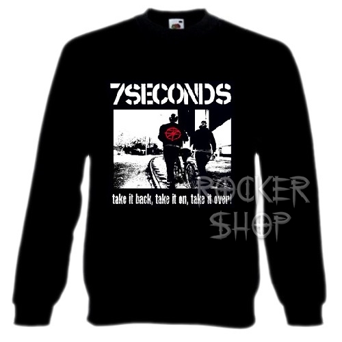 Mikina 7 SECONDS detská-Take It Back,Take It On,Take It Over!