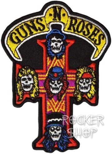 Nášivka GUNS N´ROSES nažehľovacia-Appetite For Destruction
