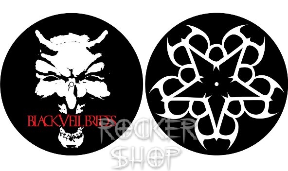 Slipmat BLACK VEIL BRIDES-Devil/Logo