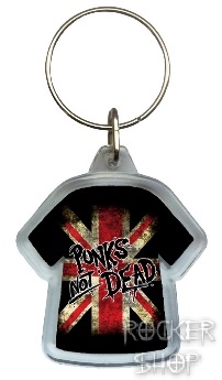 Kľúčenka PUNKS NOT DEAD-UK Flag