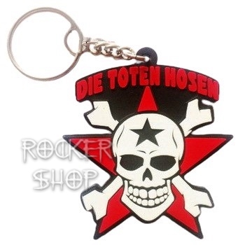 Kľúčenka DIE TOTEN HOSEN-Skull Logo
