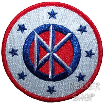 Nášivka DEAD KENNEDYS nažehľovacia-Logo & Stars