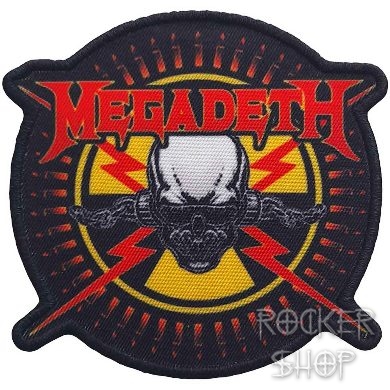 Nášivka MEGADETH nažehľovacia-Bullets