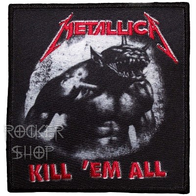 Nášivka METALLICA nažehľovacia-Kill 'Em All