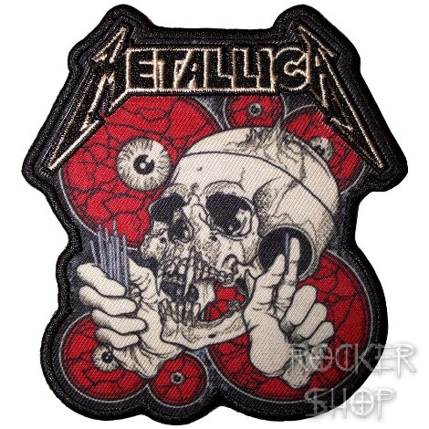Nášivka METALLICA nažehľovacia-Shortest Straw Red Eyes