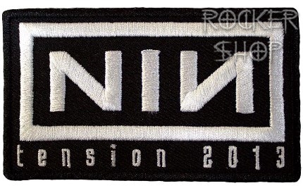 Nášivka NINE INCH NAILS nažehľovacia-Tension 2013