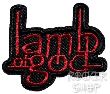 Nášivka LAMB OF GOD nažehľovacia-Logo