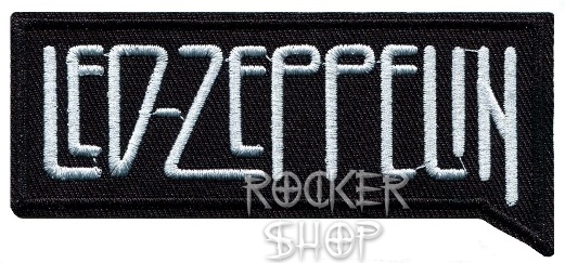 Nášivka LED ZEPPELIN nažehľovacia-White Logo