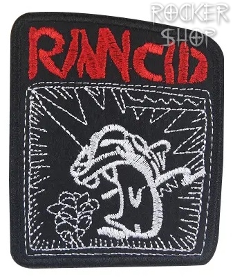 Nášivka RANCID nažehľovacia-Scream Black