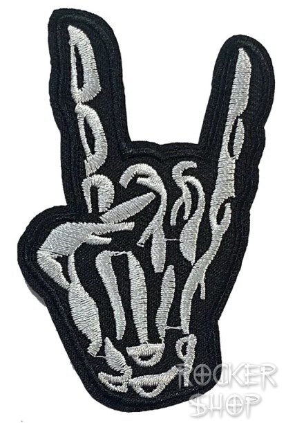 Nášivka SATANIC HAND nažehľovacia