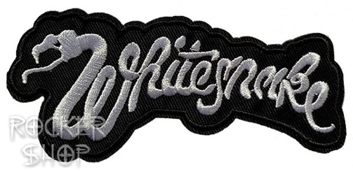 Nášivka WHITESNAKE nažehľovacia-Snake Logo Cut
