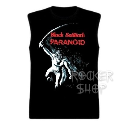 Tričko BLACK SABBATH pánske-Paranoid/bez rukávov