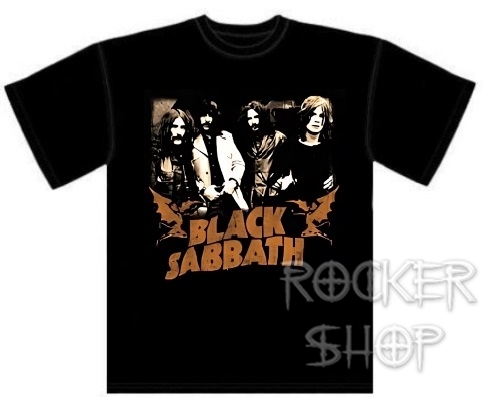 Tričko BLACK SABBATH pánske-Band