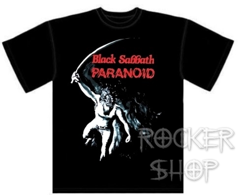 Tričko BLACK SABBATH pánske-Paranoid