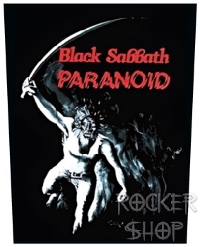 Nášivka BLACK SABBATH chrbtová-Paranoid