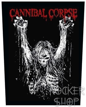 Nášivka CANNIBAL CORPSE chrbtová-Zombie