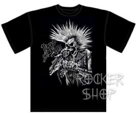 Tričko PUNKS NOT DEAD pánske-Zombie Punk