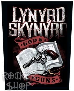 Nášivka LYNYRD SKYNYRD chrbtová-God And Guns